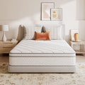 Sweetnight Full Size Mattress, 12 Inch Hybrid Mattress in a Box for Motion Isolation & Body Support, Full Bed Mattress with Comf