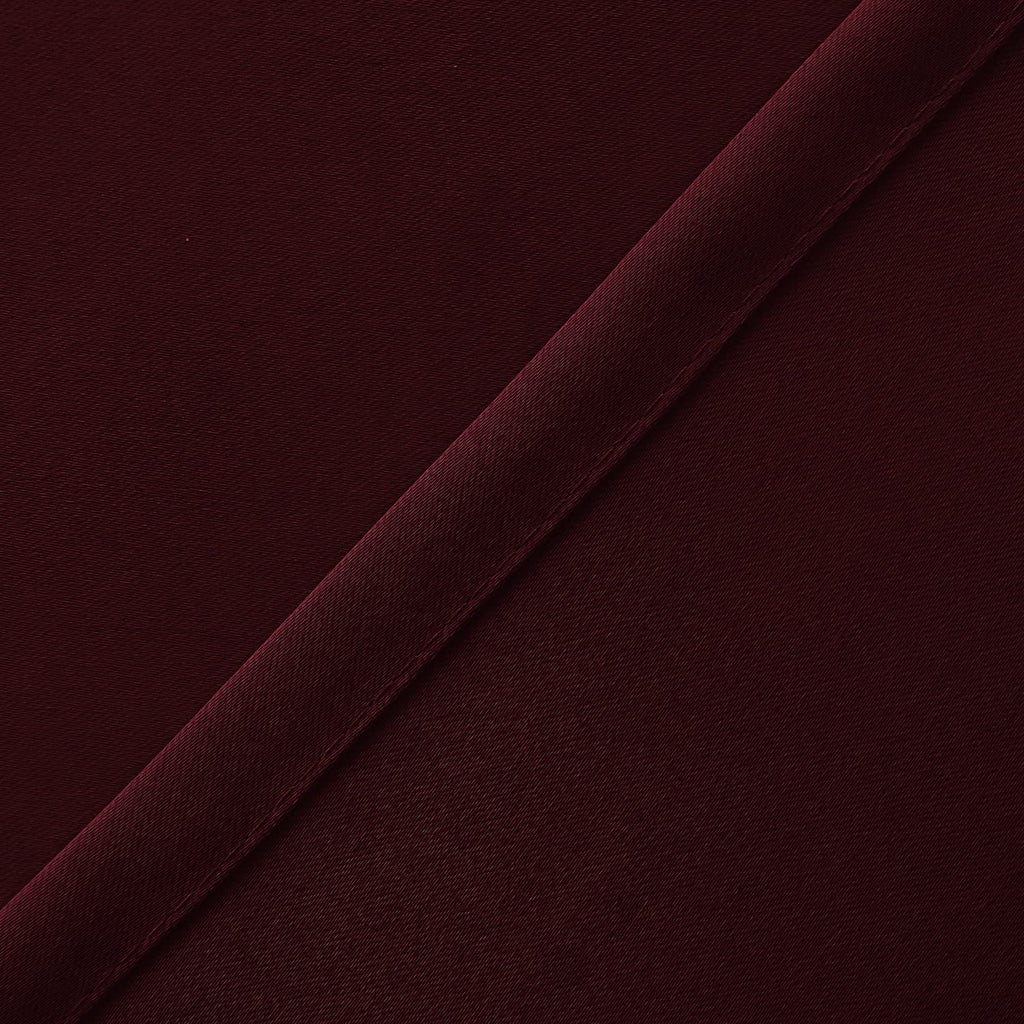 Hiasan Valance Curtains For Kitchen Blackout Thermal Insulated Solid Window Curtain Valance, Burgundy, 60 X 18 Inches, 1 Panel