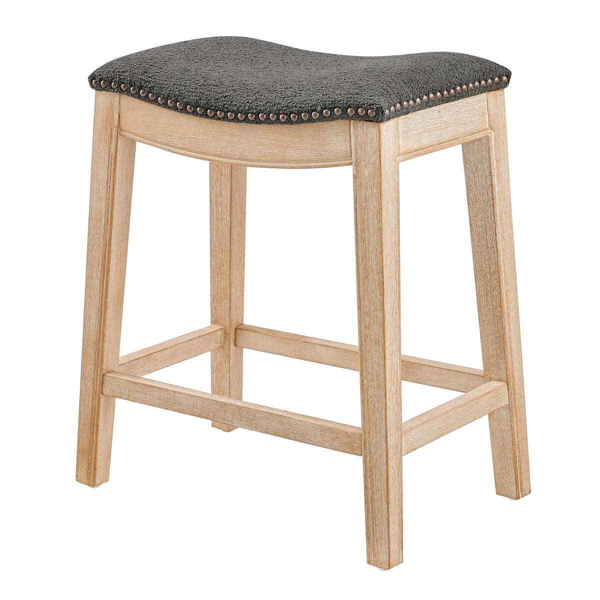 New Pacific Direct Grover Fabric Counter Stool
