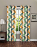 Amazon Brand  Umi Super Soft Brushed Microfiber Cotton Long Door Curtains,48X108(Inches) 9 Feet,Living Room,Grommet Curtain Pan