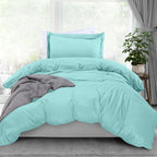 Utopia Bedding Duvet Cover Twin Size - 1 Duvet Cover With 1 Pillow Sham - 2 Pieces Bedding Duvet Cover With Zipper Closure - Sof