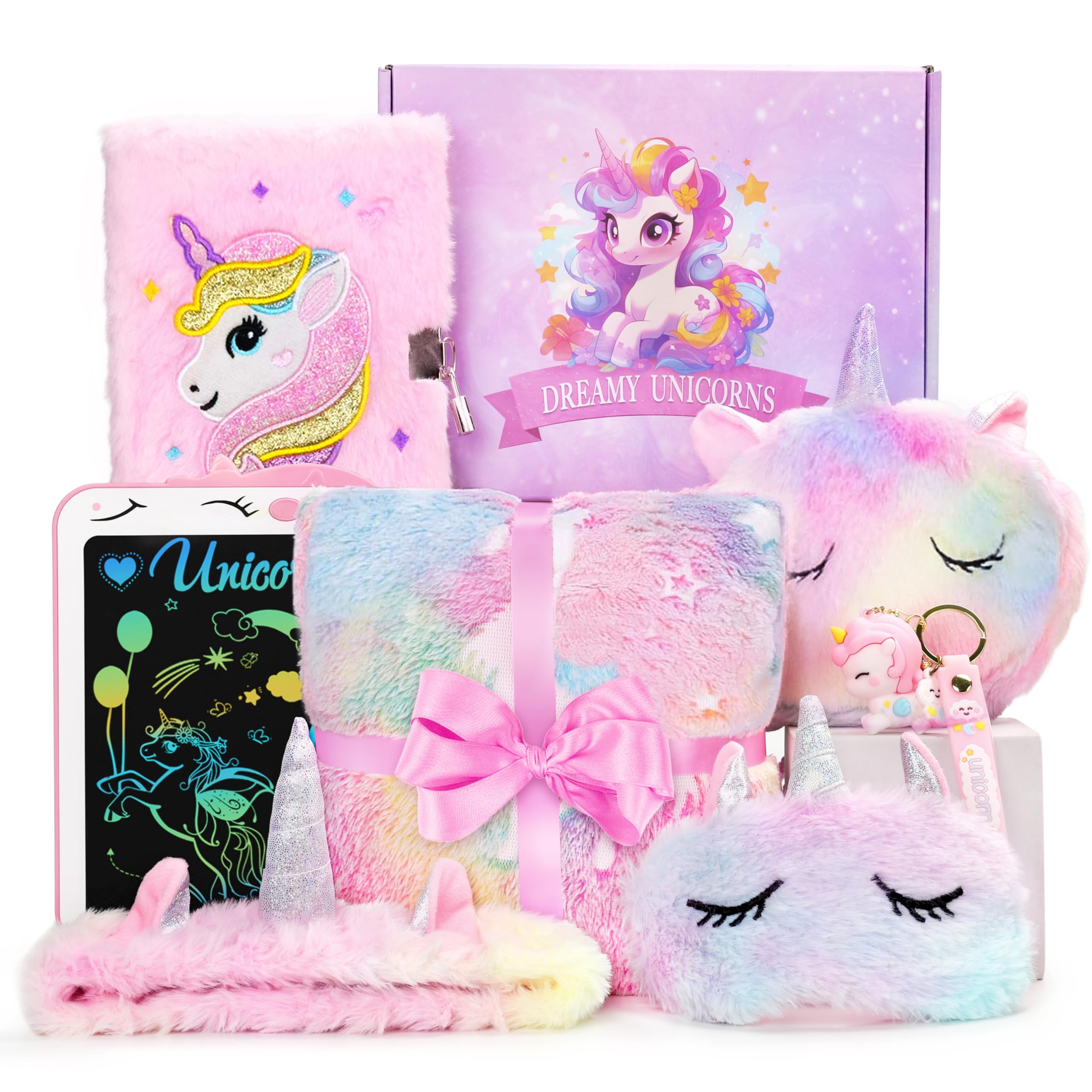 Jenria Unicorn Gifts For Girls Toys Age 6-8 Christmas Birthday Gifts For Girls Age 3 4 5 6 7 8 Years Old Girl Birthday Gift Idea