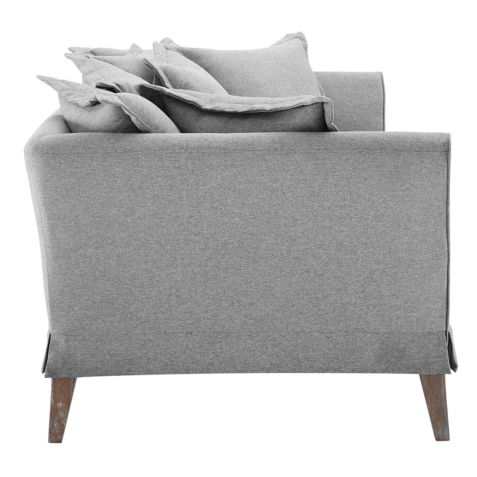 Modway Rowan Sofas, Light Gray