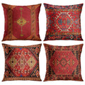 Britimes Throw Pillow Covers Geometric Kilim Moroccan Home Decor Set Of 4 Oriental Ikat Pillow Cases Living Room Decorative 16 X