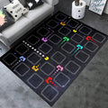 Gamer Area Rugs For Boys Bedroom, Gaming Rugs For Kids Room Home Decor Controller Gamepad Carpet Doormat 4'5'X6'