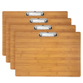 Zequan 4 Pcs 11X17 Clipboards, High Density Fiberboard (4.5Mm Thick), 11.5X17 Inch Drawing Board, Horizontal Drafting Board Extr