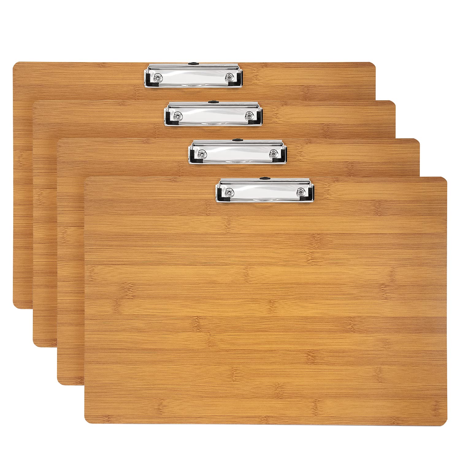 Zequan 4 Pcs 11X17 Clipboards, High Density Fiberboard (4.5Mm Thick), 11.5X17 Inch Drawing Board, Horizontal Drafting Board Extr