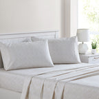 Modern Threads Printed 4-Piece Extra Soft Bedding Sheets & Pillowcase Set, Deep Pocket Up To 16 Inch Mattress Abella Full