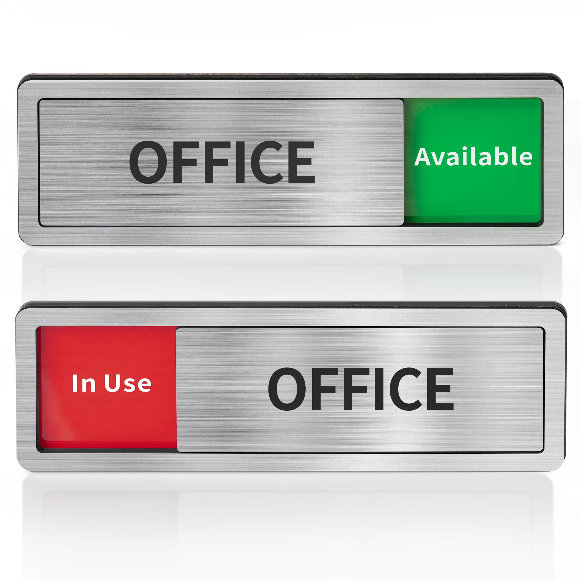Office Door Signs Do Not Disturb, In Use/Available Slider Sign For Home Office Wellness Conference Vacant Occupied Privacy Slide