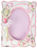 Cosmos 10119 Fine Porcelain Ballerina Picture Frame, 8-Inch