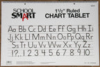 School Smart-85337 Chart Tablet, 24 X 16 Inches, 1-1/2 Inch Skip Line, 25 Sheets - White