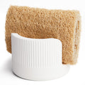 Amviner Quick Drying Diatomite Stone Sponge Holder, Compact Sponge Caddy for Kitchen Sink Counter, WaterAbsorbing Round Organiz