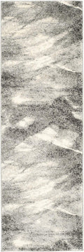 SAFAVIEH Retro Collection Runner Rug - 23 x 7, Grey & Ivory, Modern Abstract Design, Non-Shedding & Easy Care, Ideal for High 