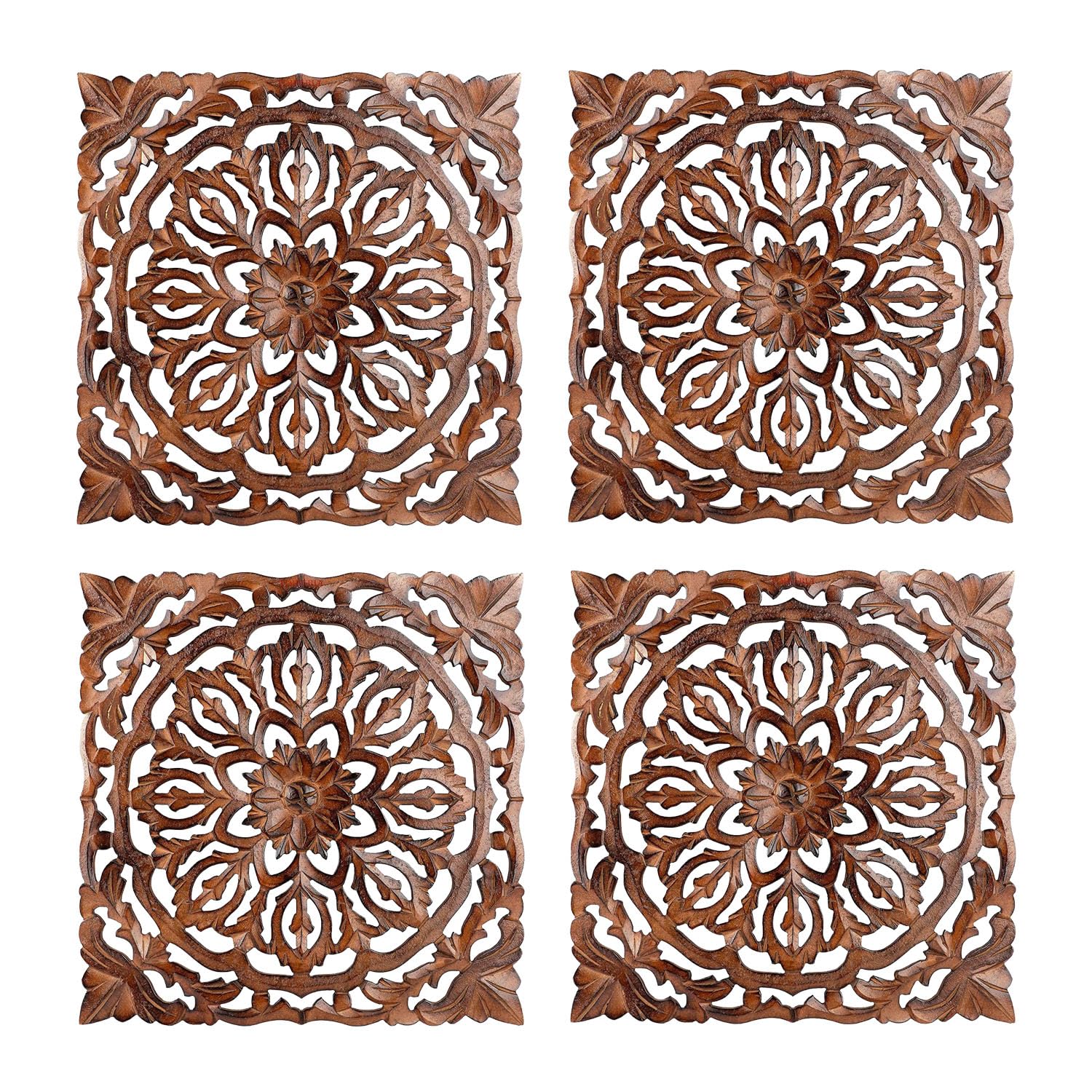 Space Wood Wall Hanging Panel | Wooden Wall Decorative Frame For Living Room | Mdf Wall Decor Wooden Frame For Home,12X12 Inches