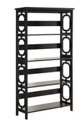 Convenience Concepts Omega 5 Tier Bookcase, Black