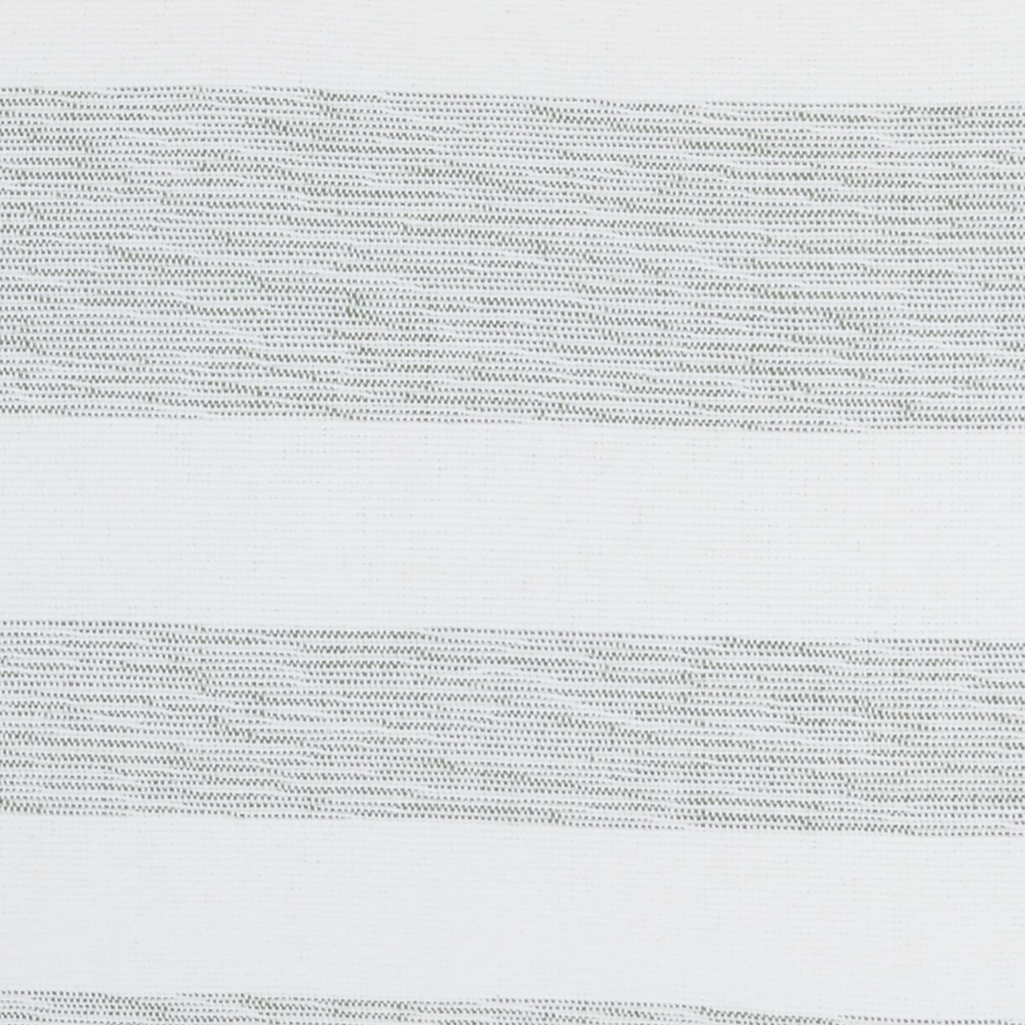 HomeRoots 100% Cotton Green and White Soft Stripes Square Throw Pillow