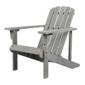JONATHAN Y PAT1002B Westport Outdoor Patio Traditional Acacia Wood Adirondack Chair for Garden, Lawn, Backyard, Pool, Deck, Beac