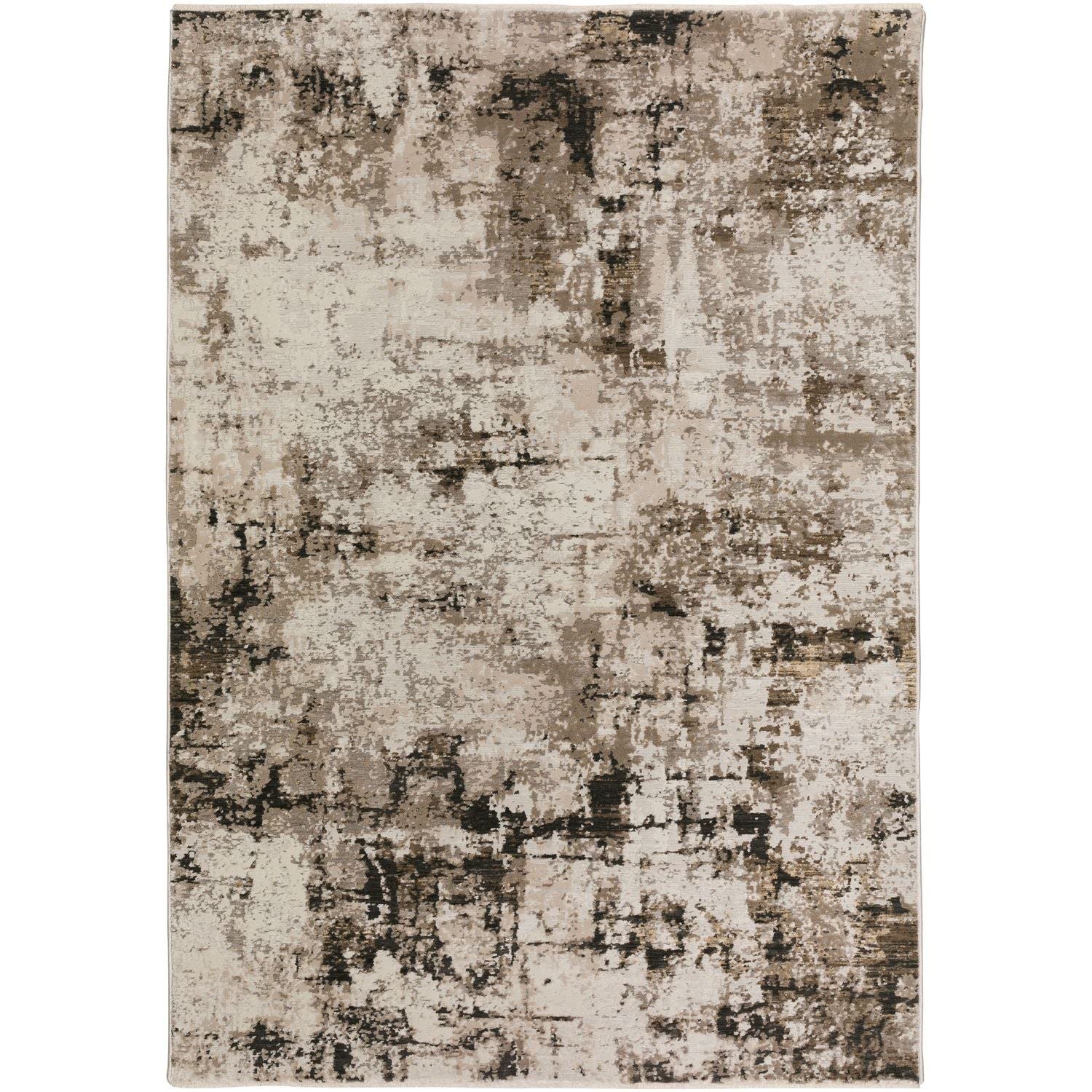 Denizi Dz2 Taupe Transitional Rug Rectangle 5' 3" X 7 ' 8"