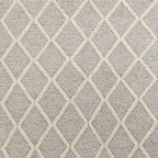 HomeRoots Decor 3'3-inch x 5'3-inch Wool Grey Area Rug