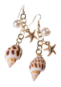 Forum Novelties Womens Mermaid Earrings Party Supplies, Standard, Multi, Multicolor