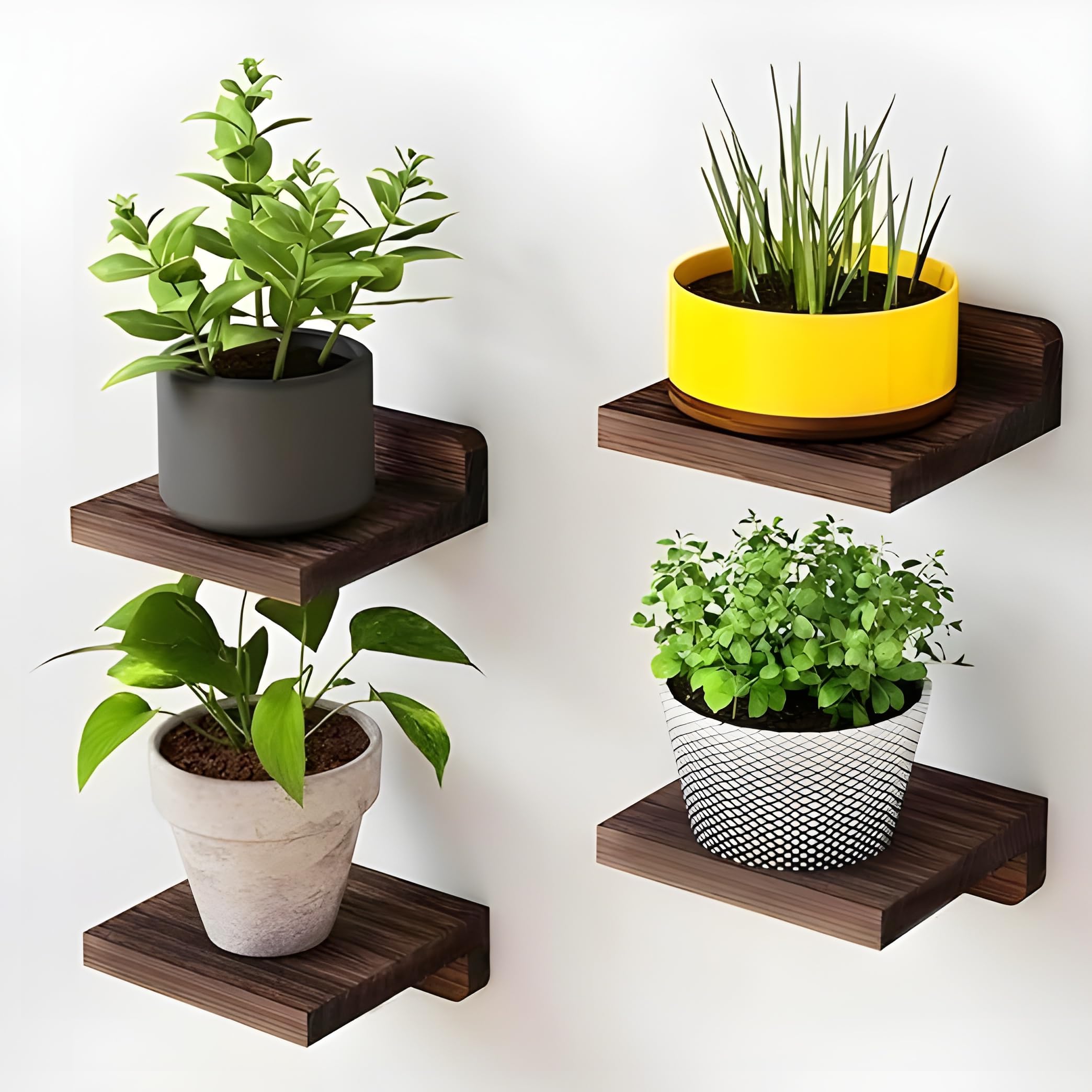 Dime Store Engineered Wood Floating Shelves For Wall Decor Wall Shelf Storage Organizer | Mini Display Shelf For Living Room, Ba