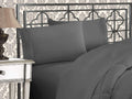 Elegant Comfort Wrinkle & Fade Resistant 1500 Thread Count - Damask Stripes Egyptian Quality Luxurious Silky Soft 4-Piece Sheet