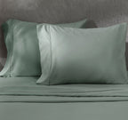 California Design Den 100% Cotton Pillowcases, Pillow Case Set Of 2, Fits Standard & Queen Pillows, Luxury 400 Thread Count Sateen Pillowcases, Match With Our 400 Thread Count Sheets (Sage Green)