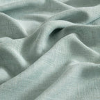 Miulee Dusty Blue Linen Curtains 84 Inch Length 2 Panels For Bedroom Living Room, Soft Thick Linen Textured Window Drapes Semi Sheer Light Filtering Back Tab Rod Pocket Burlap Look, 37X84 Inches