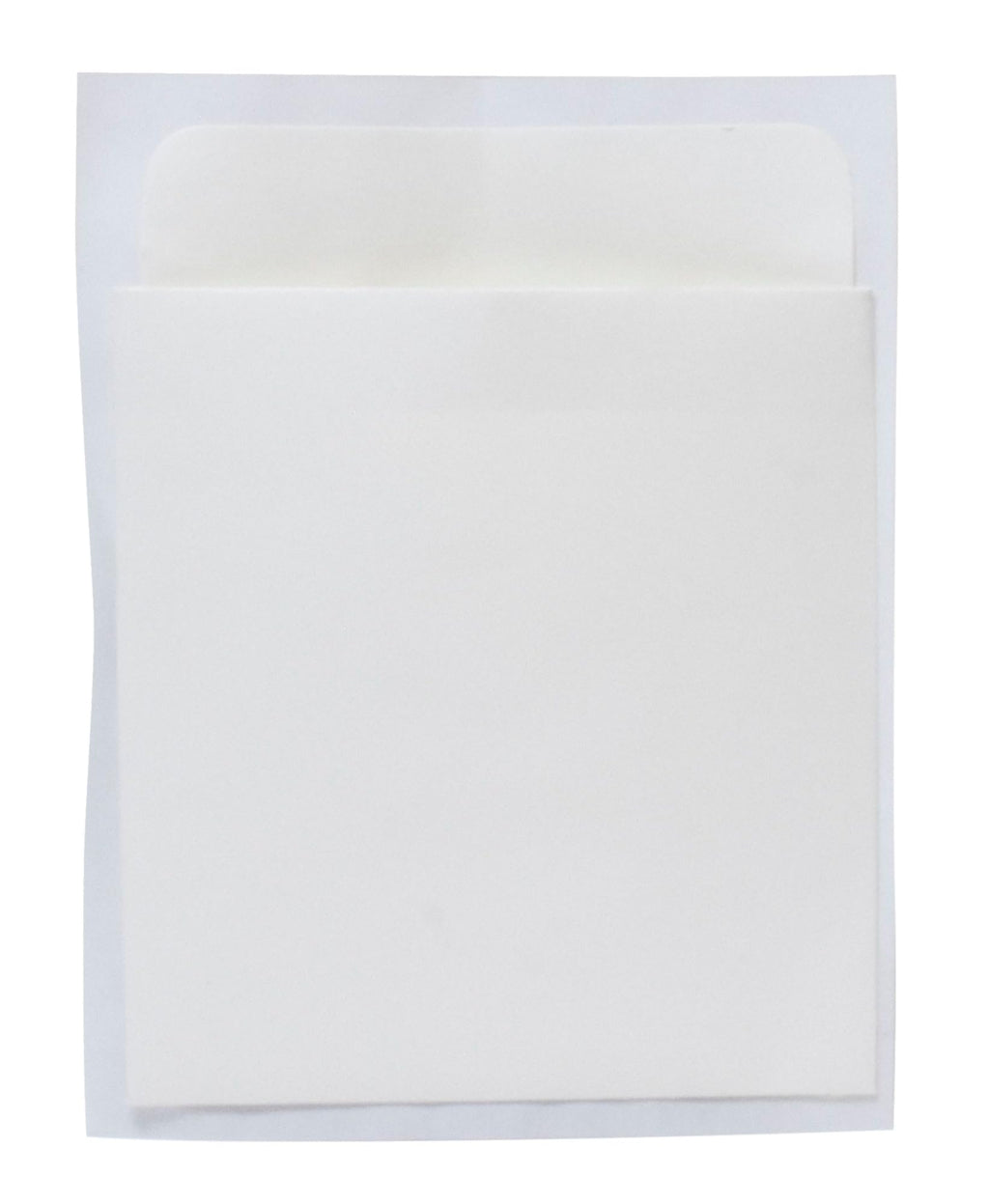 School Smart Standard Back Peel And Press Book Pockets, 3-1/2 X 4-1/2 Inches, Manila, Pack Of 500