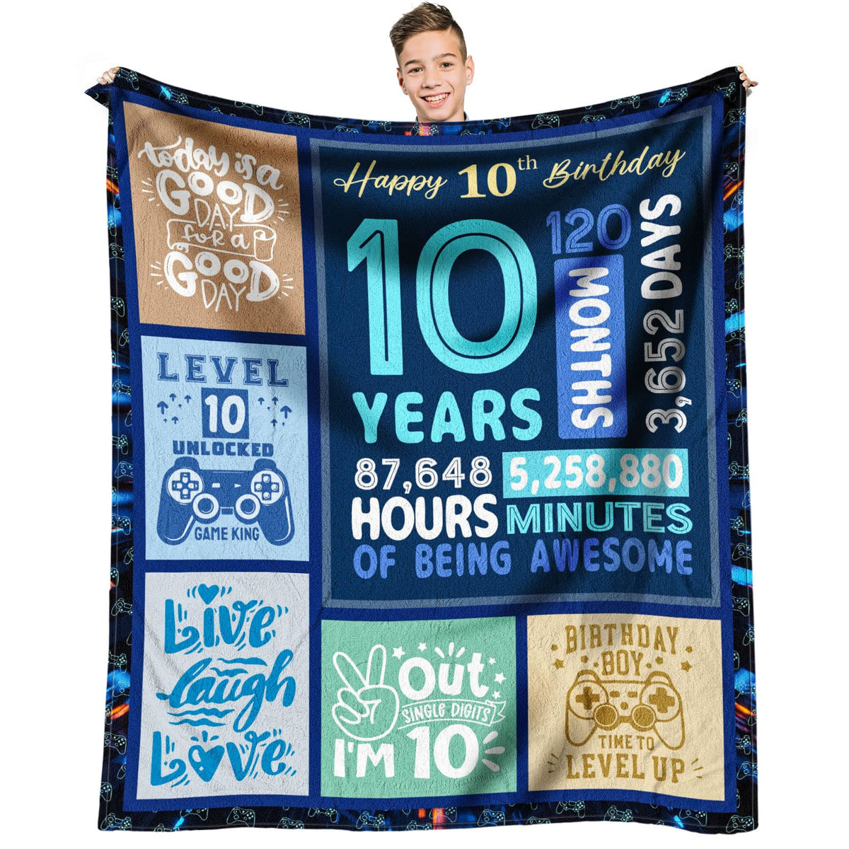 Siklty 10 Year Old Boy Gift Ideas, Coolest Gifts For 10 Year Old Boys, Boys Age 10 Gift For Birthday, 10Th Birthday Decorations