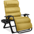 Best Choice Products Oversized Zero Gravity Chair, Folding Outdoor Patio Recliner, XL Anti Gravity Lounger w/Removable Cushion, 