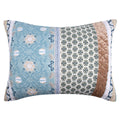 Greenland Home Thalia Pillow Sham, 1 Count, Model GL-2312BS, Standard 20x26-inch, Blue