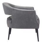 Zuo Berkeley Accent Chair Vintage Gray