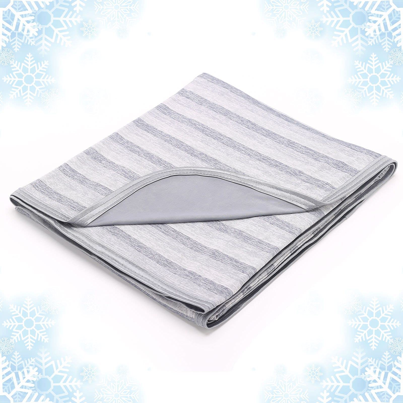 Ailemei Cooling Blanket For Hot Sleepers, Double Sided Cold Effect, Queen Size Lightweight Breathable Summer Large Big Blankets