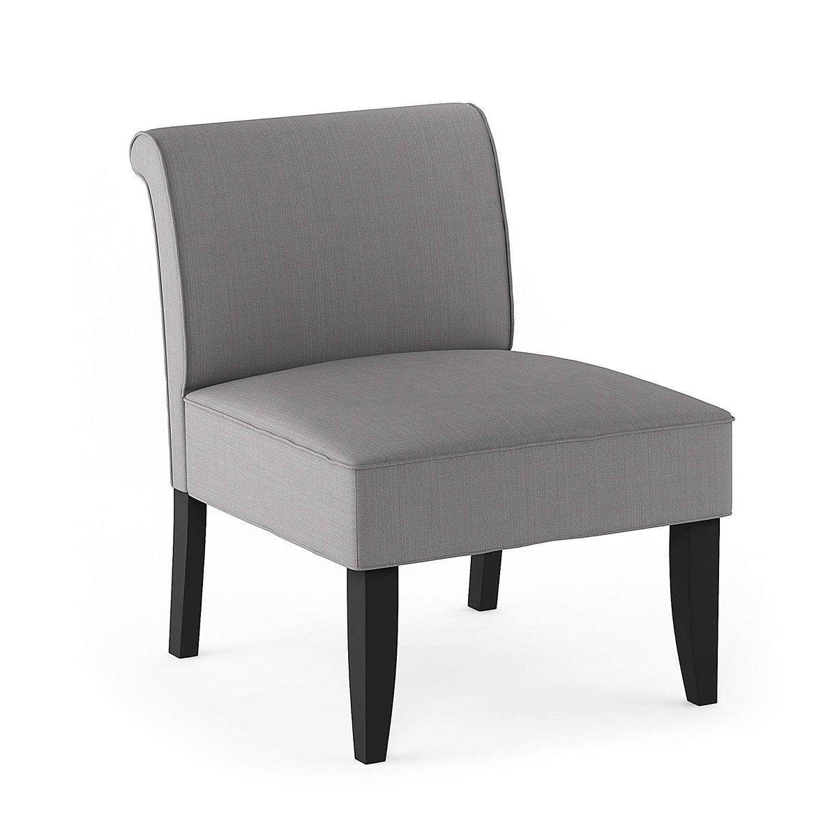 Furinno Belfort Modern Accent Chair, Grey