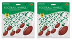 Football Whirls Pack Of 2