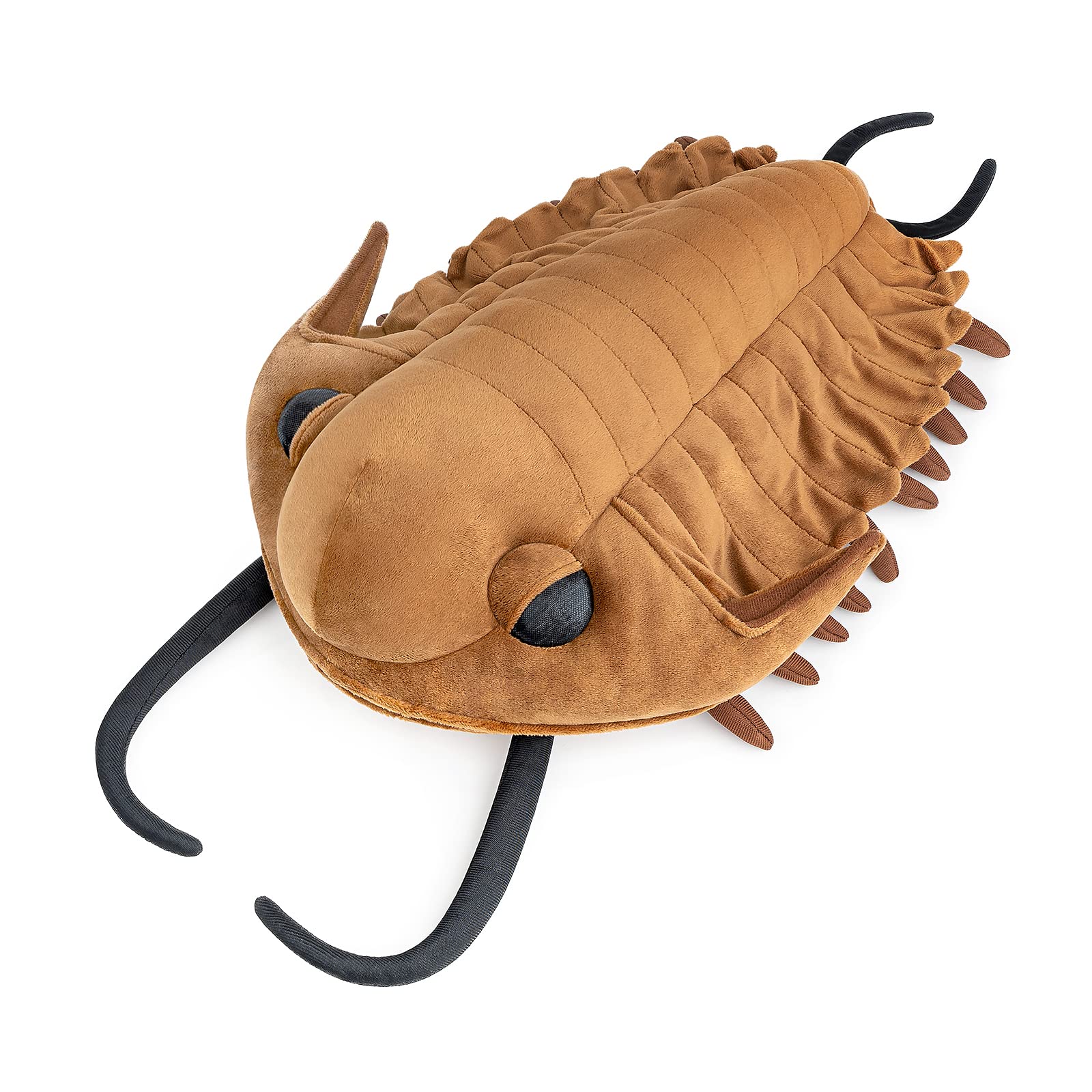 Zhongxin Made Giant Trilobite Plush - Lifelike 16Inch Trilobite Stuffed Animal, Simulation Trilobite Arthropod Insect Plushie, S