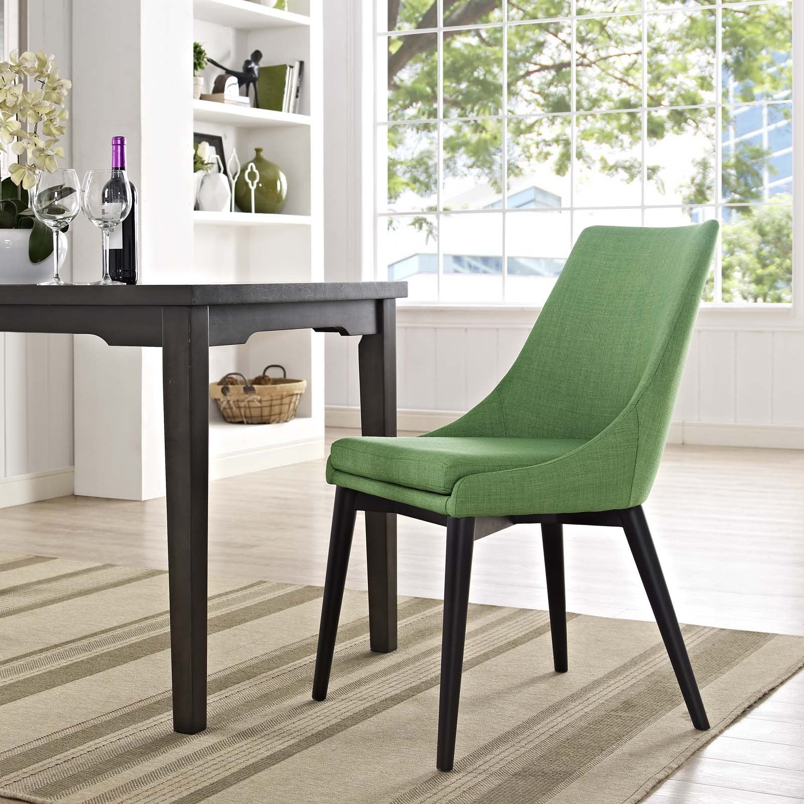 Modway Viscount Upholstered Fabric Dining Chair - Thumbnail 5