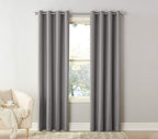 Sun Zero Becca Energy Efficient Grommet Curtain Panel, 40'' X 84'', Gray