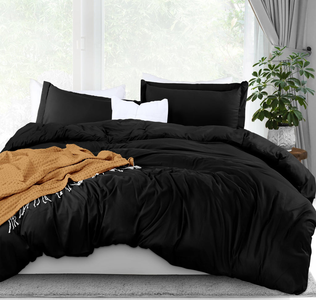 Utopia Bedding Duvet Cover King Size - 1 Duvet Cover With 2 Pillow Shams - 3 Pieces Bedding Duvet Cover With Zipper Closure - So
