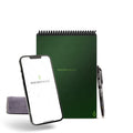 Rocketbook Smart Reusable Notebook, Flip Executive Size Spiral Notebook, Green, (6' X 8.8'')