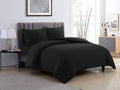Zenvy Duvet Cover And Fitted Sheet 3Pc Set  Includes Duvet Cover, Fitted Sheet, And (1) Pillowcase | 90Gsm Brushed Microfiber W
