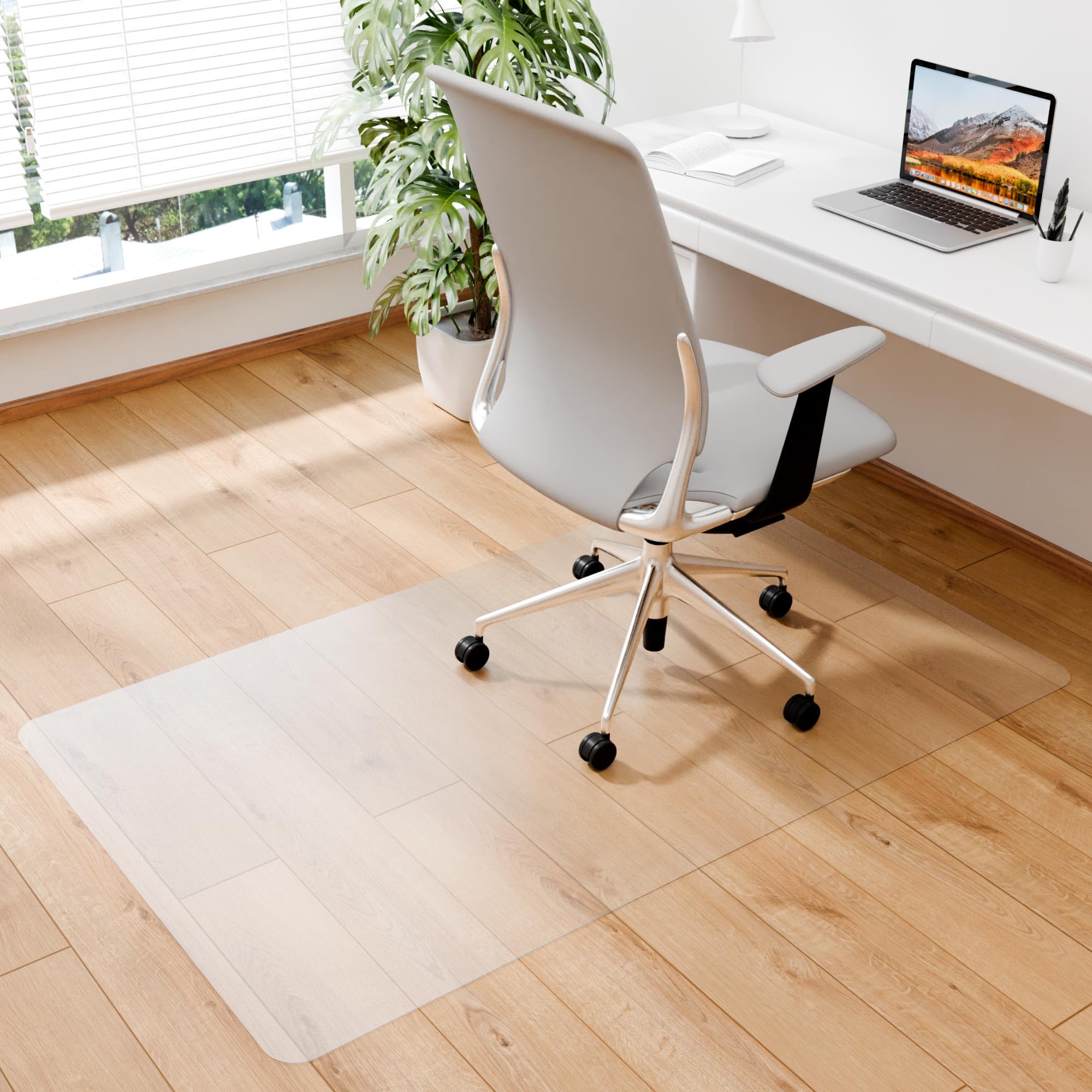 Amyracel Office Chair Mat For Hardwood Floor, 36' X 60' Desk Floor Mat For Hardwood Floors, Clear Desk Chair Mat For Hard Floo