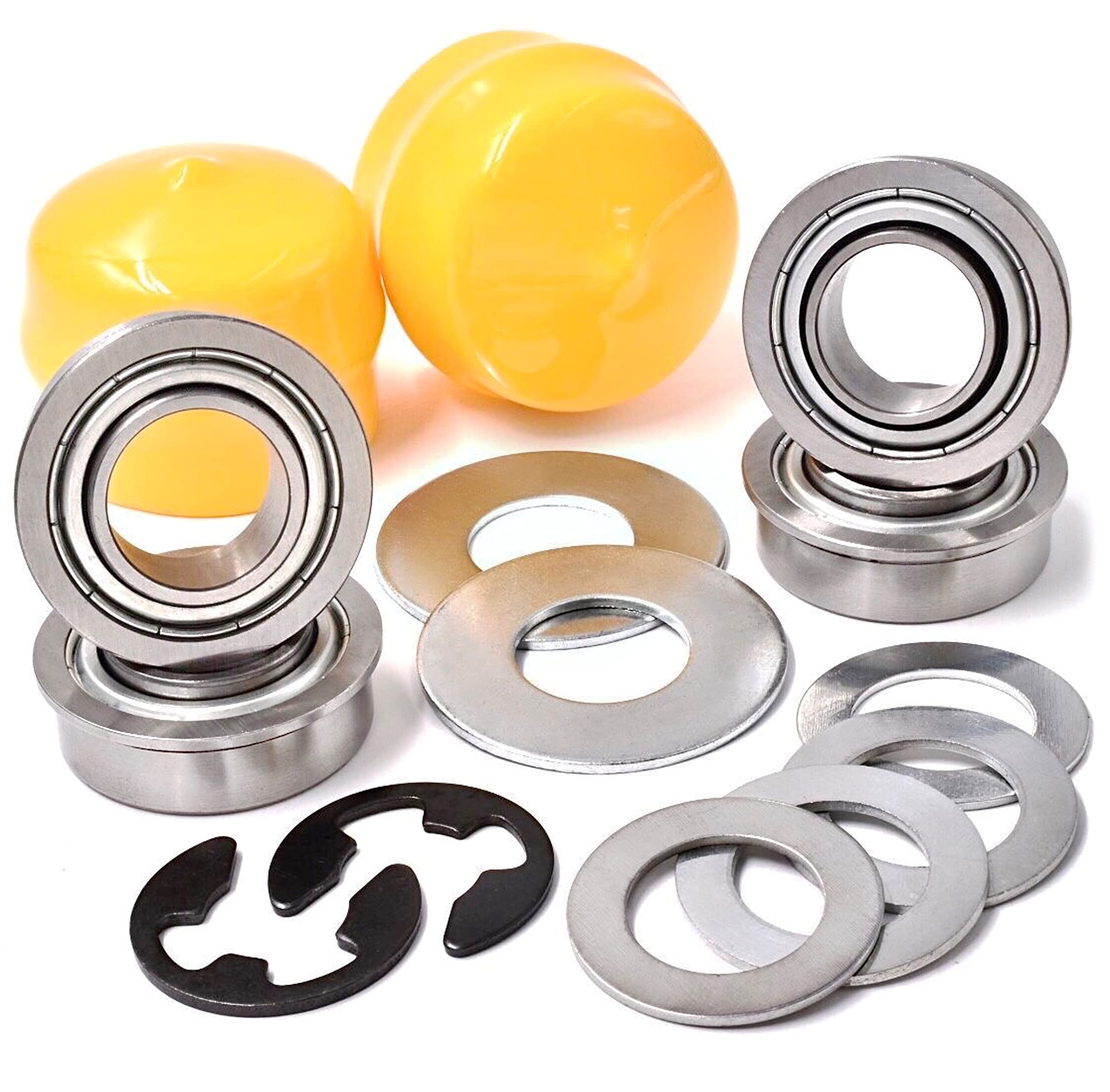 Hd Switch Front Wheel Bushing To Bearings Conversion Rebuild Kit Fits John Deere Tractor Mower 102 105 107H 107S 115 125 130 135