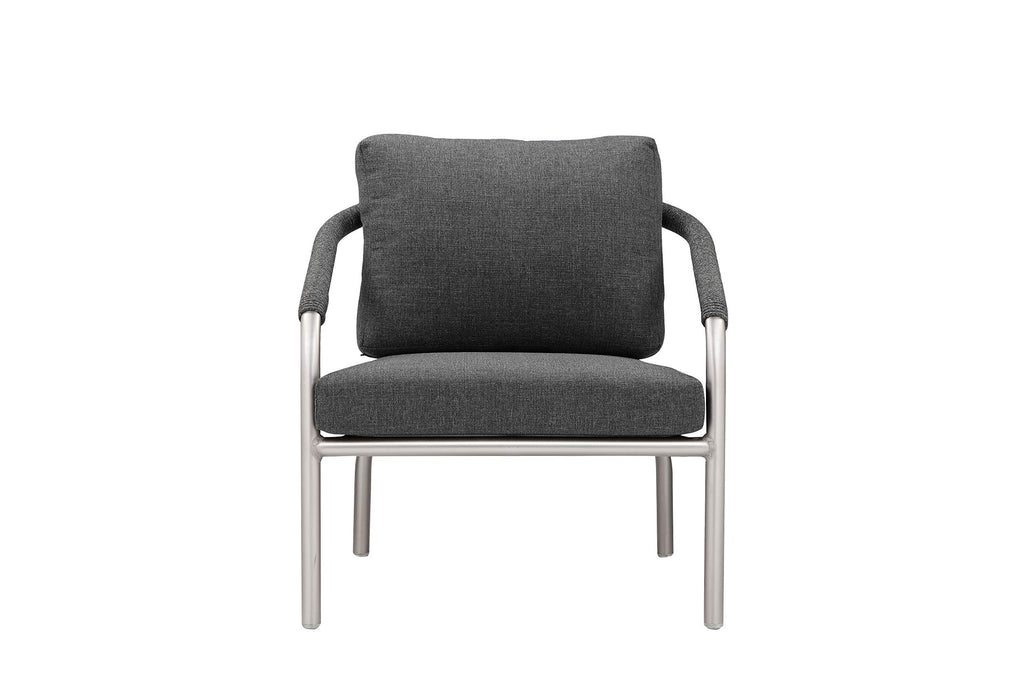 Pangea Home X-Chelsea 4 Gry Conversation Set, Grey