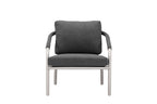 Pangea Home X-Chelsea 4 Gry Conversation Set, Grey