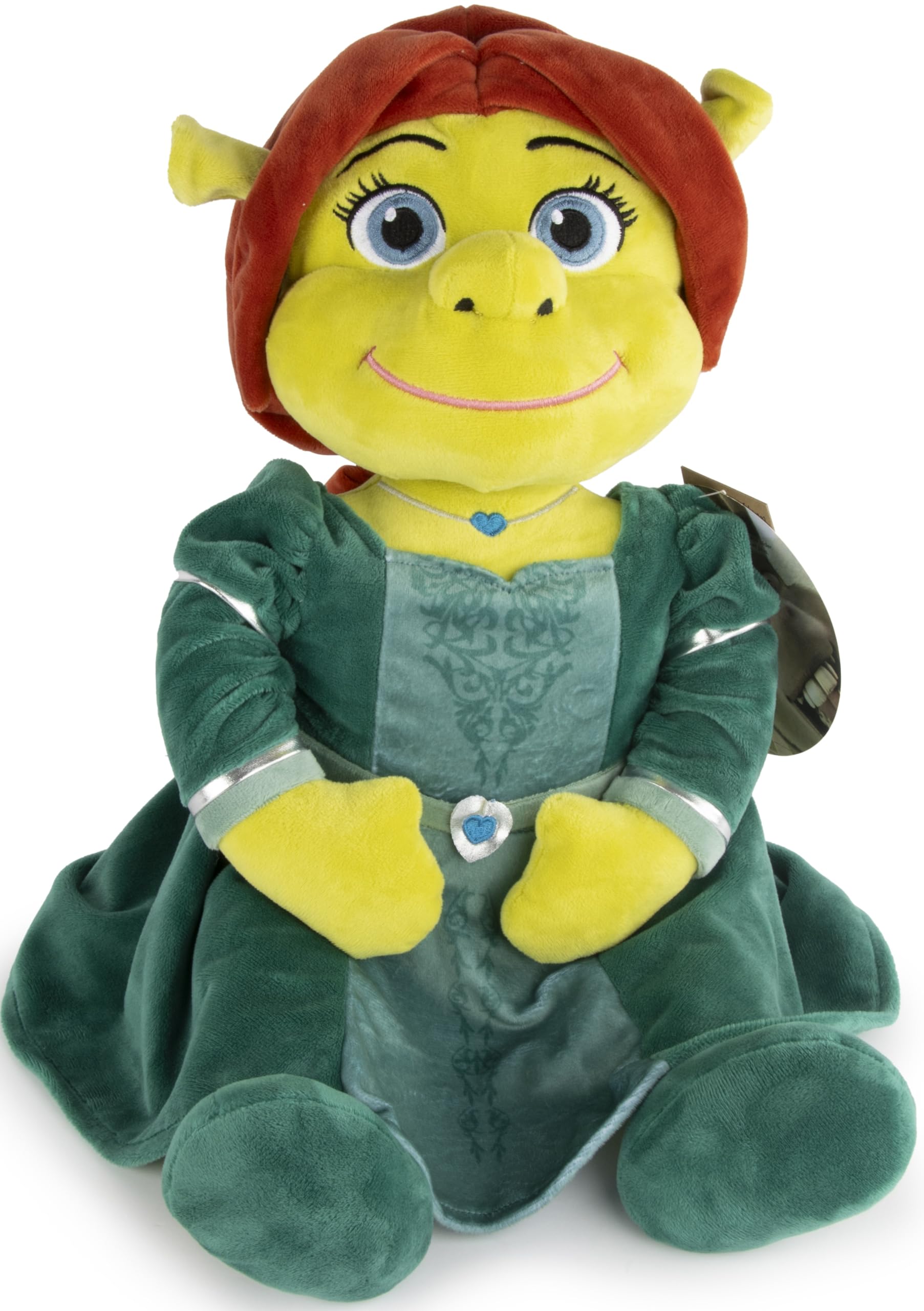 Shrek Fiona Plush Pillow Buddy - Super Soft Character Pillow - Polyester Microfiber, 14 Inches