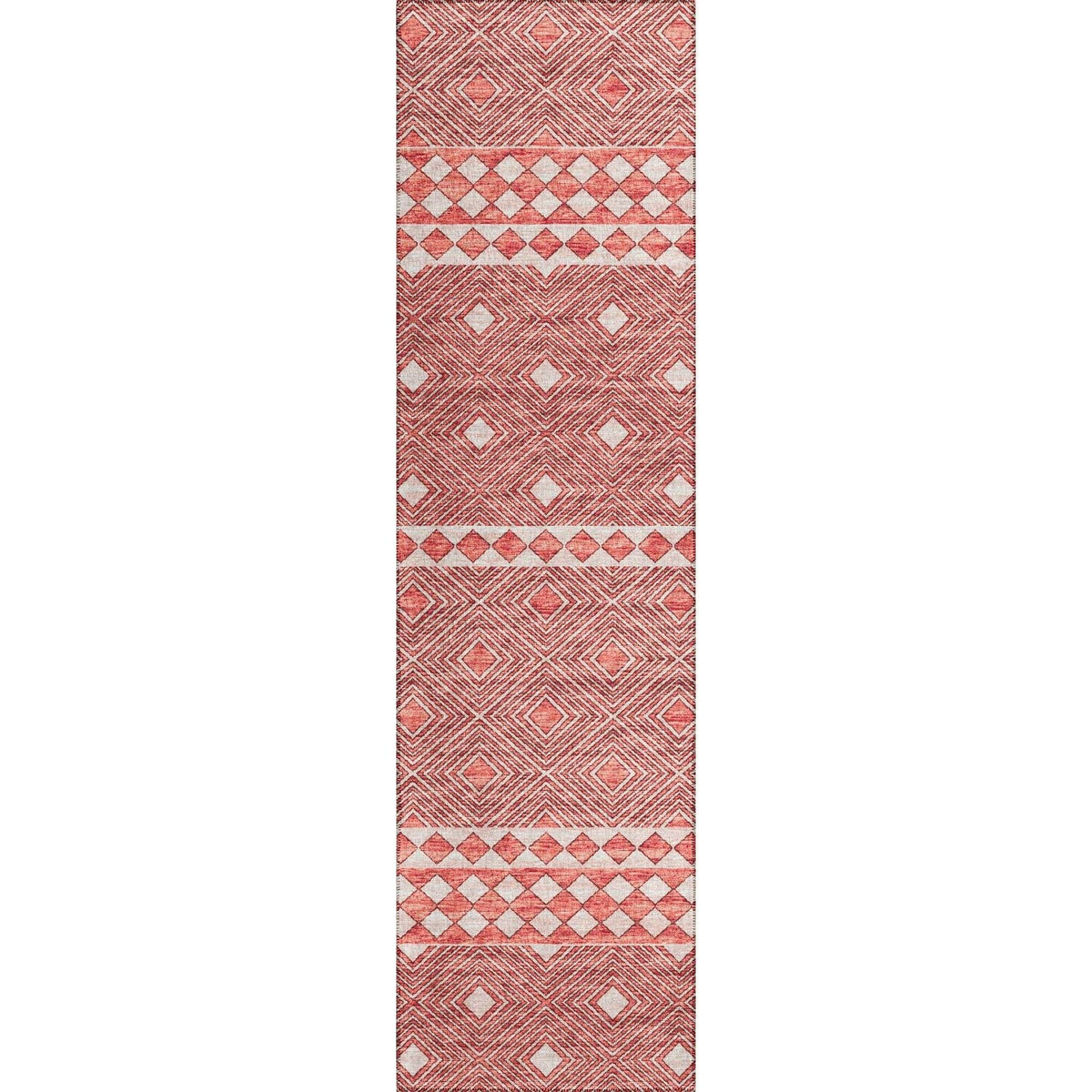 Sedona Sn1 Red Transitional Rug Runner 2' 3&quot; X 12'