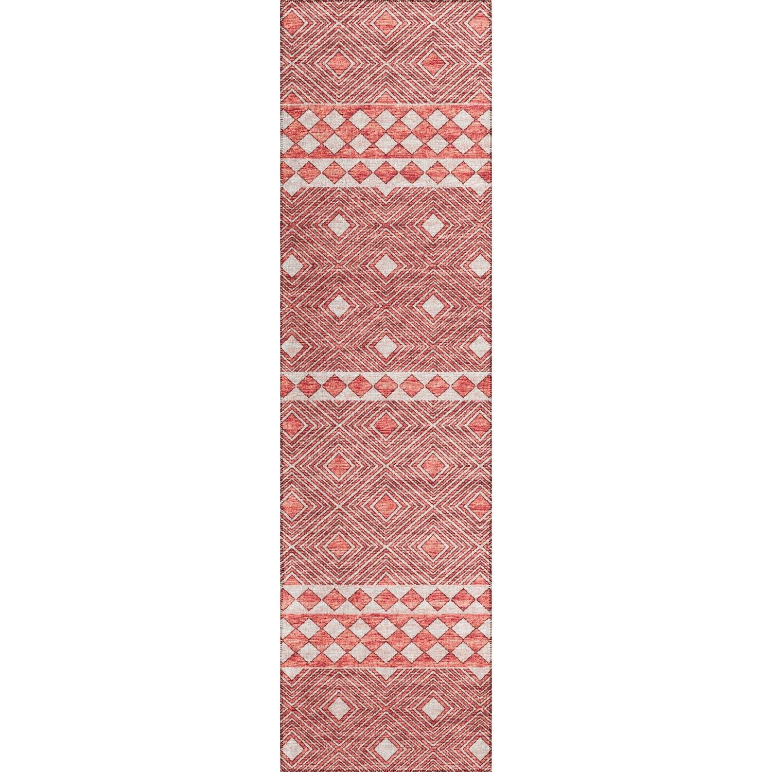 Sedona Sn1 Red Transitional Rug Runner 2' 3" X 12'