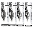 Zebra Pen Ballpoint Pen Refills K-Refills For X-701, 0.7 Mm, Black Ink, 4 Pack, 8 Refills Total